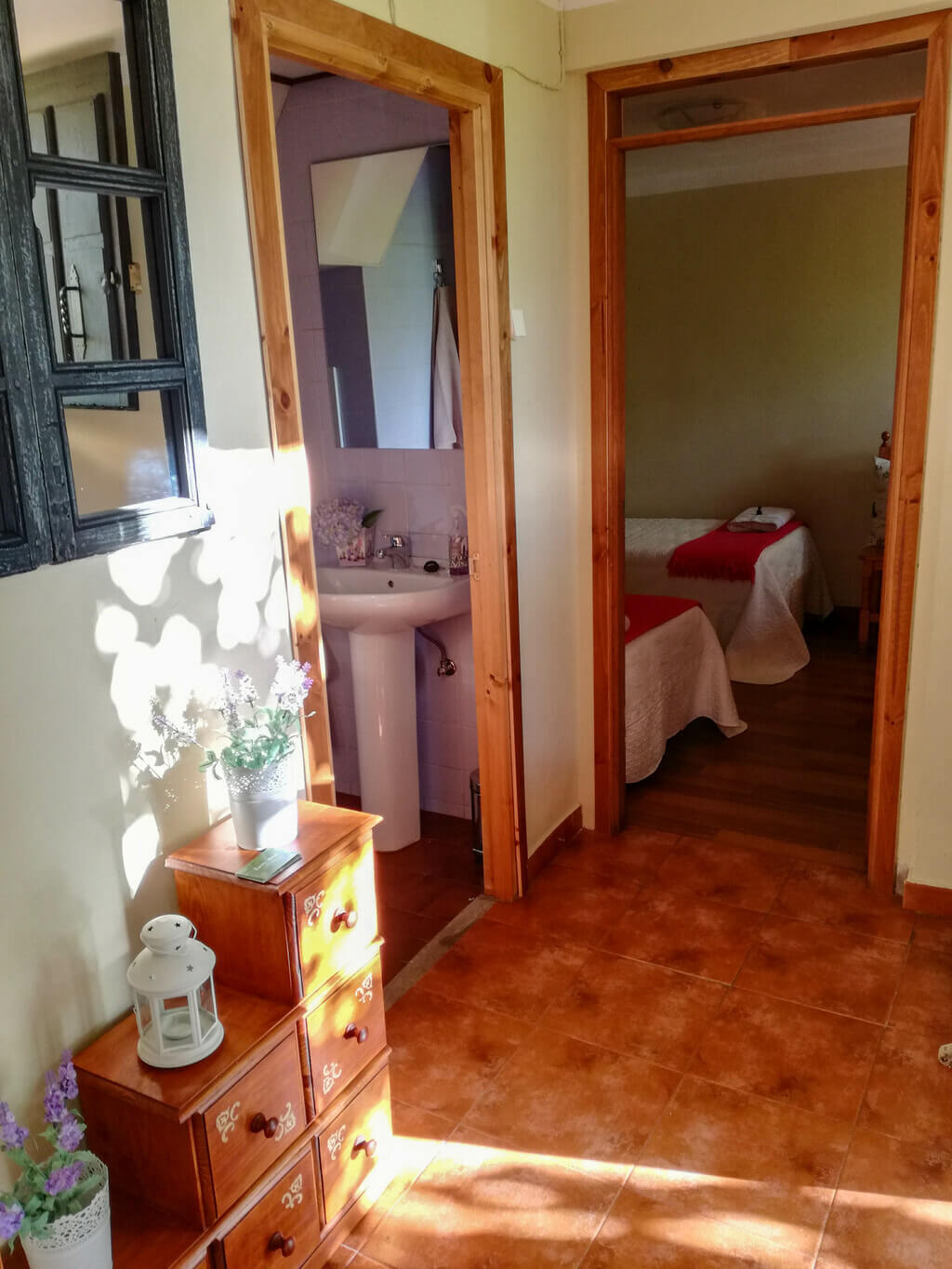 Interior casa rural fuentealdea