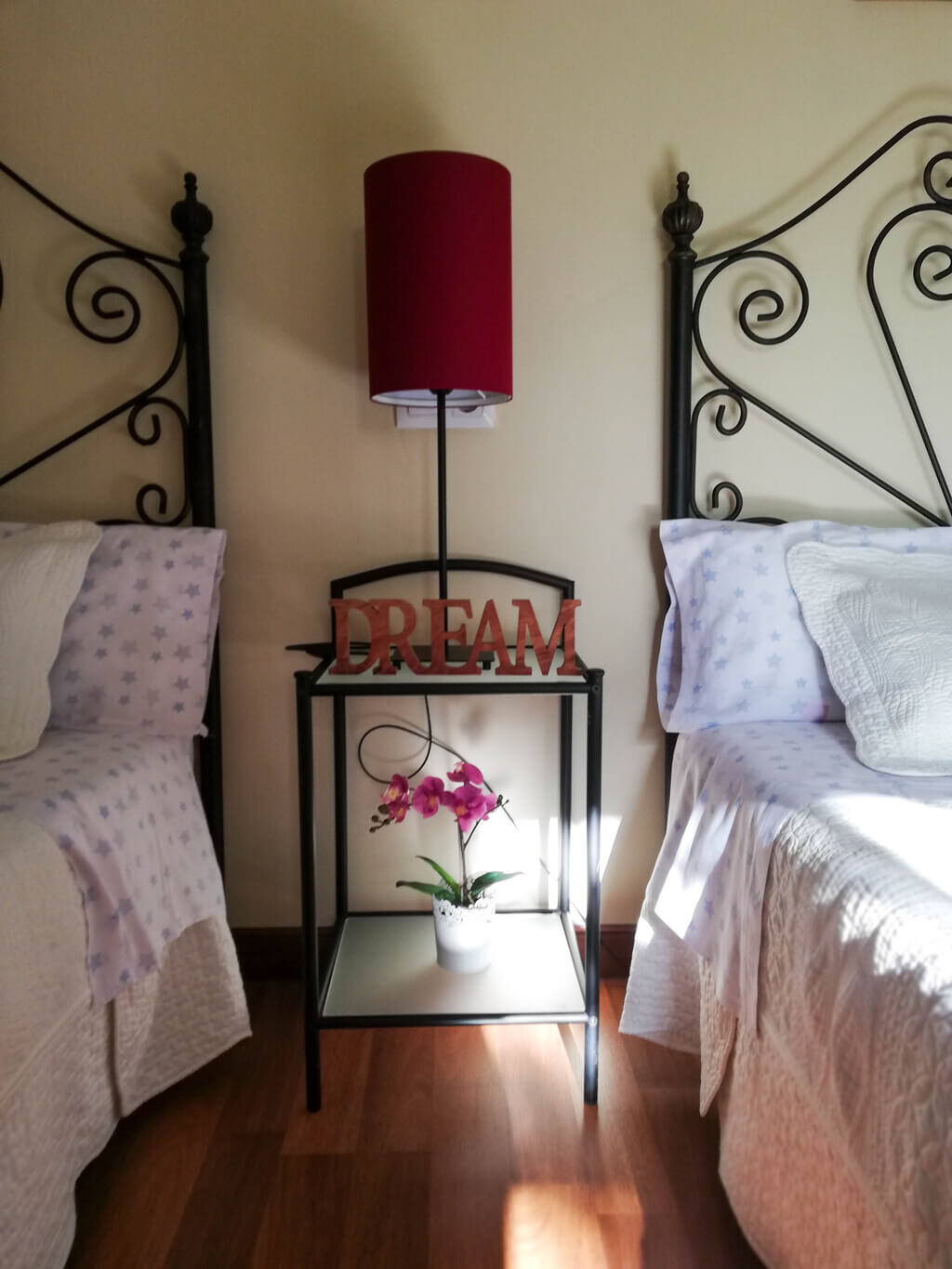 Habitación doble casa rural Fuentealdea - Villaviciosa